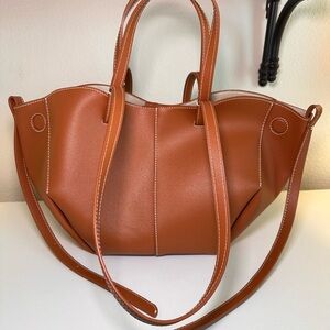Elegant Tan Women's Handbag
